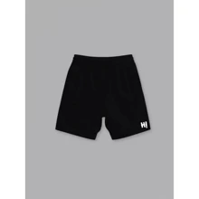 Bermuda Shorts Sweatshirt H! New Release Comfortable Soft Men's Minimalist Print - 黑色 - 查看 3