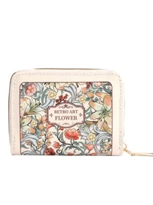 Compact High-End 2024 Large Capacity Vintage ID Card Holder Wallet, New Coin Purse Card Case Name Card Holder Credit Card Holder, Mini Wallet Clutch Bag For Women - Multicolor - View 6