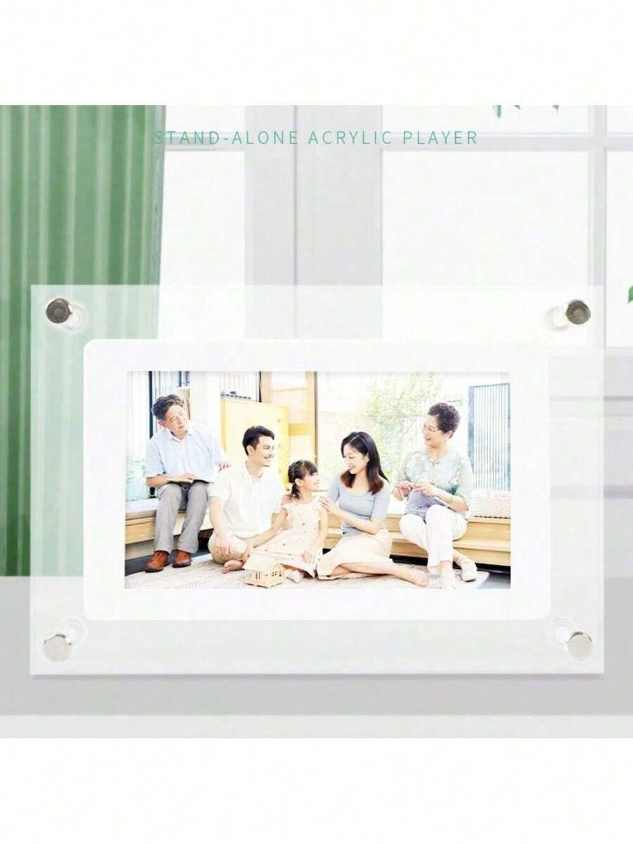 Digital Picture Frame Acrylic Video Player Digital Photo Frame SHEIN USA
