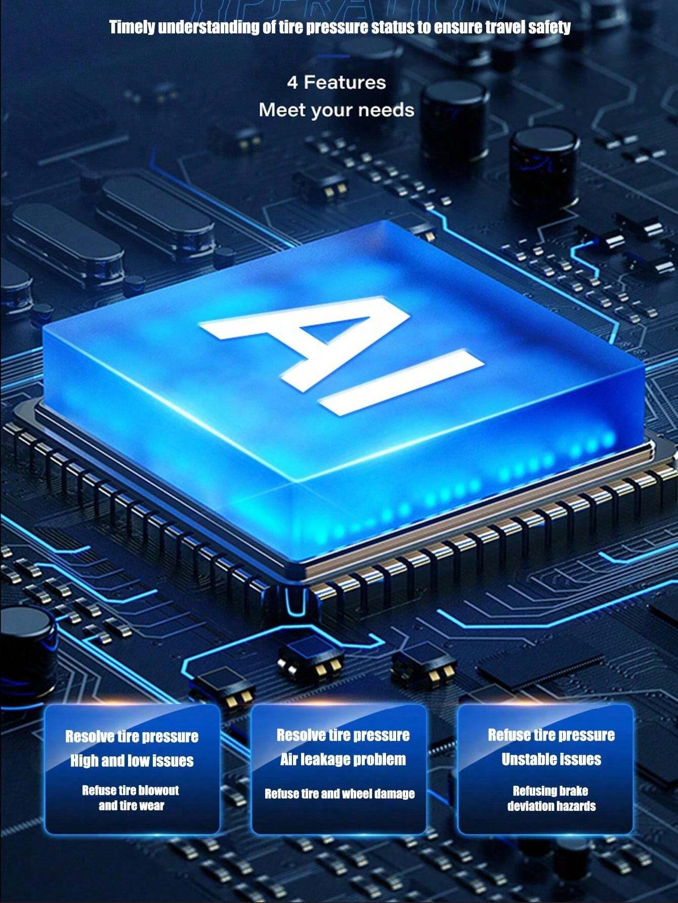 Wireless Portable Air Pump For Car, Motorcycle, Bicycle, Electric