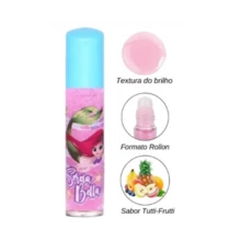 Fruit Roll-On Lip Gloss Fruits Mermaid Bella Line - 什錦水果 - 查看 2