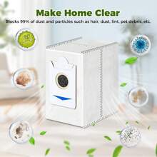 15pcs Antibacterial Vacuum Cleaner Bags For Deebot X2 Omni-3 L Vacuum Cleaner - Replacement Parts - White - View 7