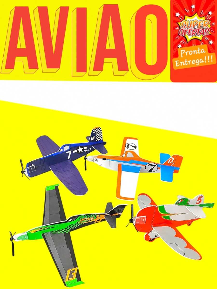 10 Airplane For Children's Day Birthday Party Kit Gift Souvenir Children's Toy - 彩色 - 查看 1