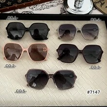 Lentes De Sol Diseño Clásico Protección Total Hombre Y Mujer - Negro - Ver 5