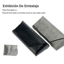 Lentes De Sol Diseño Clásico Protección Total Hombre Y Mujer - Negro - Ver 9