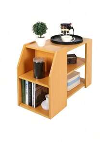 Bookshelf Storage Rack Sofa Side Table For Living Room Home Office Furniture - 1 - 查看 1