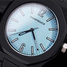 HUMPBUCK Watch Sport Fashion Quartz Casual Light Waterproof Business Swimming Men's Wristwatch New Original Silicone Strap - Blue - View 7