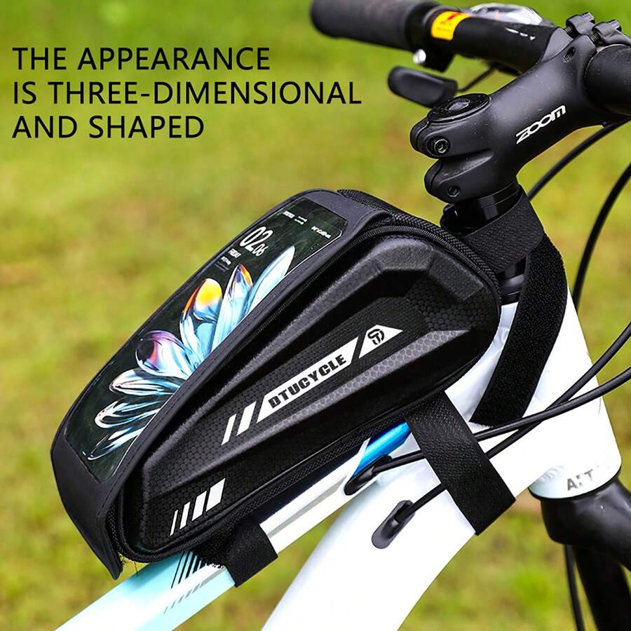 7.0Inch Waterproof Bike Frame Bag With Sensitive Touch Screen