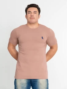 Men T-Shirts - Marrón Chocolate - Ver 1