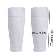 5pcs/Set Soccer Accessories Combo Pack Including Waterproof Drawstring Bag, Soccer Leg Warmers, Shin Guards, Anti-Slip Football Wrap, Sports Training Grip Socks, For Gym, Fall - Black - View 4