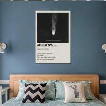 1 件香烟音乐专辑启示录海报，独特的个性化音乐封面帆布海报，墙壁艺术印刷品，朋友礼物，适用于家居装饰卧室装饰，无框架 - 彩色 - 查看 14