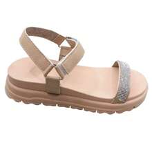 Women's Platform Sandal With Glitter Ref. 7116 - 米色 - 查看 2