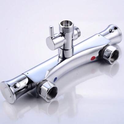 WUPYI WUPYI Miscelatore termostatico doccia automatico moderno, rubinetto miscelatore termostatico automatico per doccia, accessori per doccia, decorazione bagno di casa per l'estate