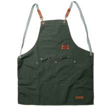 1pc Waterproof Apron, Catering Milk Tea Shop Apron, Barista Apron, Multi-Purpose Cleaning Anti-Fouling Apron, Chef Apron, Suitable For Home Cleaning, Kitchen, Restaurant