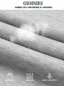 Blueplus Fashionable Men's Solid Color Versatile Casual Pants, Narrow Trouser Leg Design, Waist Drawstring Adjustment, Suitable For Outdoor Travel Or Home Wear In All Seasons - Màu Xám nhạt - Xem 6