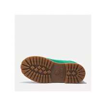 Timberland TB0A6C28J30 Kids Green Leather Premium 6inch Waterproof Boot YE75