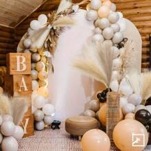 6 pièces Roseaux de quenouille artificiels pour décoration, fleurs en plumes en plastique fausses pour la décoration de la maison et du mariage. Convient pour le bureau, l'étude, le salon, les accessoires photo, la Saint-Valentin, les cadeaux d'anniversaire et de remise des diplômes, la décoration d'automne, la décoration de la maison en automne, la décoration de rentrée scolaire, les fournitures scolaires, les plantes artificielles