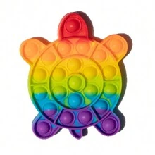 1PC Dinosaur Pop Fidget Toys, Bộ đồ chơi khủng long Popper cầu vồng bằng silicon, Đồ chơi bóp cảm giác giúp giảm căng thẳng cho người lớn, Túi đựng quà, Quà tặng tiệc sinh nhật, Kiểu dáng và màu sắc ngẫu nhiên - Nhiều màu - Xem 21