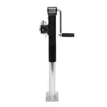 New Side Winder Trailer Lift & Support Jack Leg 1000Kg W/Hand Crank For Caravans - Black and Silver - View 6