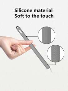 1pc Silicone Anti-Slip Pen Tip Protector - Multicolor - View 3