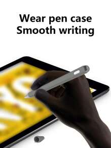 1pc Silicone Anti-Slip Pen Tip Protector - Multicolor - View 5