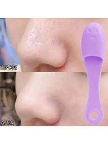 1 chiếc cọ massage mũi bằng silicon nhẹ nhàng, cọ rửa môi bằng silicon hai mặt có chức năng tẩy tế bào chết và làm sạch lỗ chân lông cầm tay giúp da mịn màng và mỏng manh - Không mùi và dễ vệ sinh Đồ dùng thiết yếu khi đi du lịch Đồ dùng thiết yếu khi đi cắm trại Đồ dùng thiết yếu khi đi nghỉ Phụ kiện du lịch Phụ kiện du lịch Du ngoạn - Nhiều màu - Xem 3