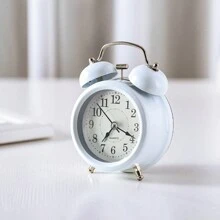 ساعة منبه طراز شمالي إبداعي للطلاب ، بتصميم كيوت ، ساعة معدنية على الطاولة بجانب السرير ، ساعة المنزل ، ديكور المنزل ، هدايا ديكور الغرفة ، عيد ميلاد ، تخرج ، ساعة رقمية لغرفة النوم ، ديكور الإقامة الجامعية ، عودة إلى المدرسة ، ديكور المدرسة ، مفاجأة المدرسة