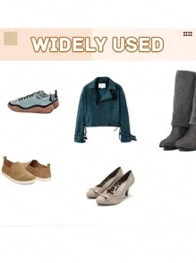 1pc Suede Fabric Shoe Brush, Velvet Shoe Brush For Cleaning Suede, Nubuck And Rough Leather Shoes, Boots, Apparels And Leather Goods - Multicolor - View 7