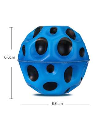 1 Anti-Gravity Moon Rock High-Elasticity Ball 70mm-6.6 High-Elasticity Hole Ball Porous Ball Interactive Embodies The Decompression And Venting Toy Specialty, Is A Good Christmas Gift And Good Friends To Play Together, Christmas Toys