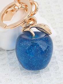 1 Piece Of Oversized Apple Keychain Pendant - Bag Charm Pendant - A Good Choice As A Halloween And Christmas Holiday Gift - Oversized Cherry Pendant - Fashionable Apple Pendant Accessories Ladies Bag Car Accessories School