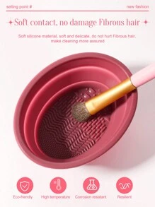 46件套专业化妆刷套装，包含柔软的合成纤维化妆刷，适用于粉底、散粉、腮红、遮瑕、修容、鼻影、眼影、眼线、眉毛、细节修饰、面部、高光等，是送给女性和女孩的理想旅行化妆刷套装礼物。 - 彩色 - 查看 7