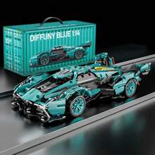 Race Cars Building Sets MOC Remote Control Building Blocks Cool Collectible Model Car Kits Building Toys - No Original Box - View 22