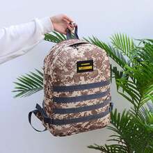 MOCHILAS ESTILO MILITAR PARA ADECUACIONES DE MILITAR, ESPACIOSAS - Café integral - Ver 2