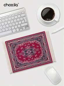choxila 1pc Carpet Mouse Pad, Rug Mouse Pad, Turkish Style Carpet Mousepad, Computer Mouse Pad, Desk Accessories Back To School Gaming Mouse Pad Desk Accessories Office Supplies Office Office Desk Accessories Mouse Pad For Desk - Mouse Pad - View 13