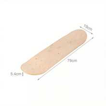 8inch 8-Layer Maple Blank Double Concave Skateboards Natural Skate Deck Board - Variant1 - View 2