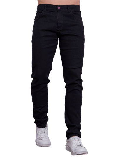 Calça Jeans Masculina com Elastano Modelagem Slim Fit Casual Confortável Básica - Tamanhos Plus Size