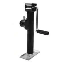 New Side Winder Trailer Lift & Support Jack Leg 1000Kg W/Hand Crank For Caravans - Black and Silver - View 7