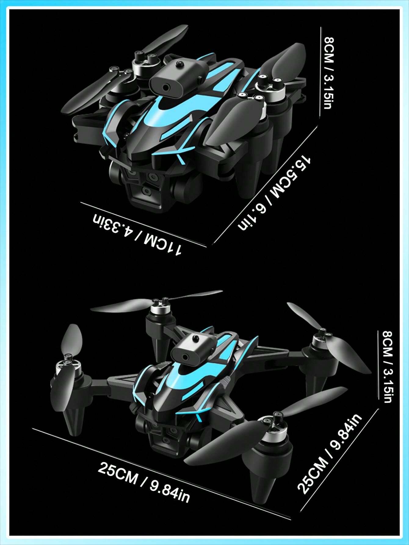 The K12 Remote Control Drone Is Equipped With HighDefinition Triple