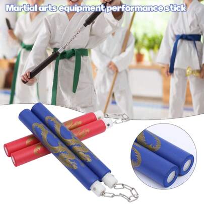 Beginner Practice Sponge Nunchucks Improve Flexibility And Agility Convenient Nunchucks Suitable For Exercise Courage