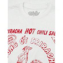 Sriracha Label T-Shirt - White - Multicolor - View 2