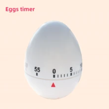 1pc Creative Chicken Shaped Mechanical Timer With Rooster, Hatching Chick, Hen, And Egg Designs, Cute Compact Countdown Timer With Loud Alarm, Suitable For Kitchen, Bedroom, Study, Workout, No Battery Required - White - View 6