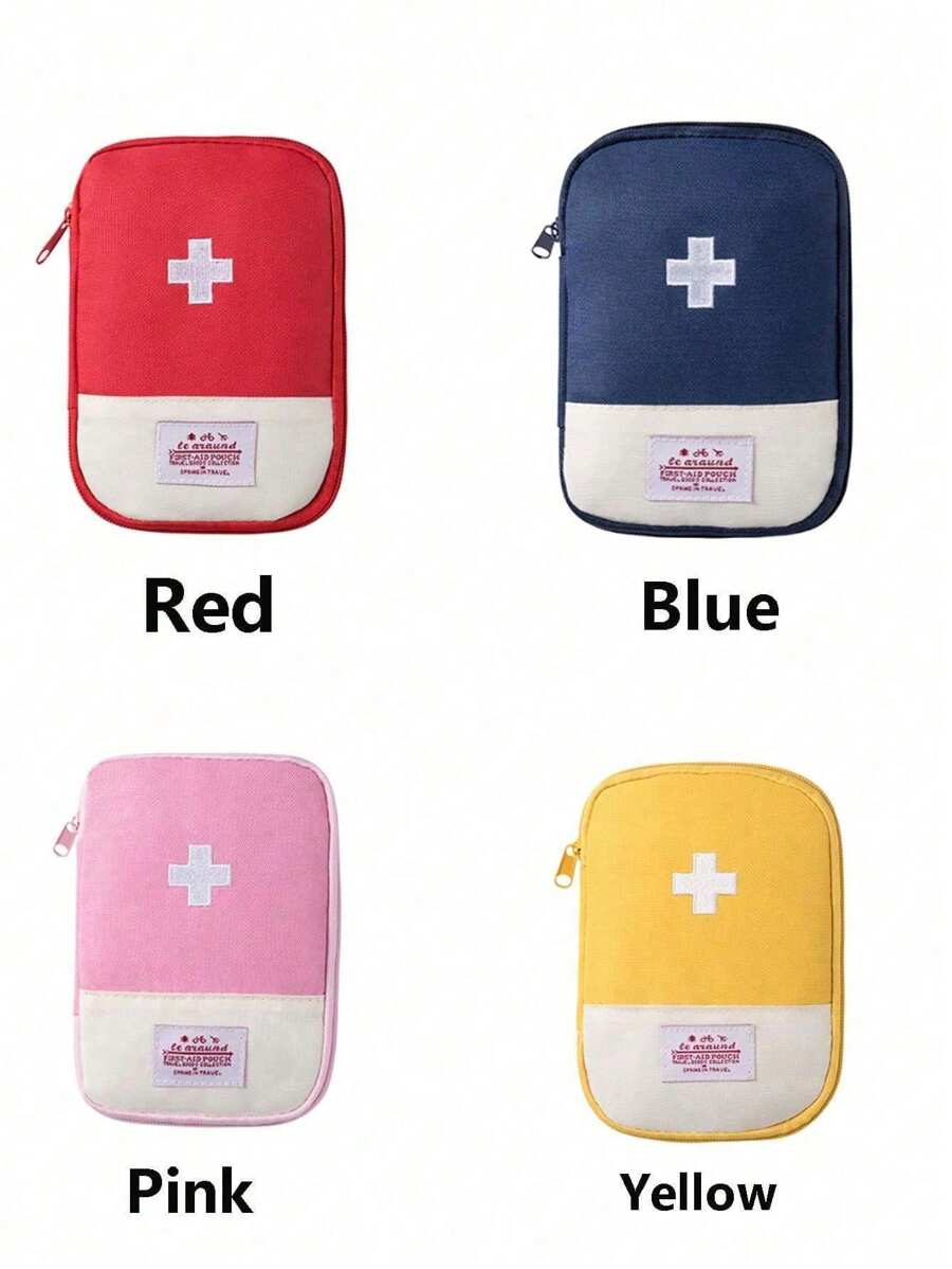 1 túi y tế di động, túi đựng thuốc du lịch, túi cứu hộ sinh tồn & túi y tế khẩn cấp, bộ sơ cứu ngoài trời nhỏ gọn - hộp đựng thuốc di động và túi đựng thuốc cho cắm trại và trường hợp khẩn cấp, túi đựng thuốc sơ cứu mang theo, hộp đựng thuốc di động, bộ dụng cụ khẩn cấp & hộp đựng thuốc cho văn phòng du lịch tại nhà, túi đựng thuốc khẩn cấp xách tay du lịch túi đựng bộ dụng cụ khẩn cấp - Nhiều màu - Xem 1