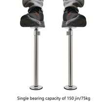 HaroldDol Undermount Sink Brackets Stainless Steel Adjustable Support Sink Legs Installation And Repair System Kit For Kitchen Sink The Best Gift/Present For Family&Friends Happy Christmas - Silver - View 3