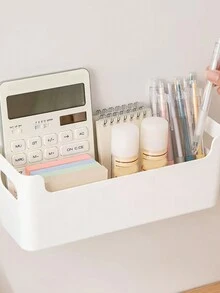 1件/2件 厨房柜门整理盒收纳盒带背胶 免钻壁挂收纳架 多功能化妆品杂物整理器 节省空间 桌面壁挂收纳 化妆品护肤品眼镜笔记本文具等 纸巾水壶等 衣柜收纳袜子等 厨房收纳保鲜膜 浴室收纳美发等 - 彩色 - 查看 6