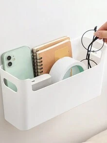 1件/2件 厨房柜门整理盒收纳盒带背胶 免钻壁挂收纳架 多功能化妆品杂物整理器 节省空间 桌面壁挂收纳 化妆品护肤品眼镜笔记本文具等 纸巾水壶等 衣柜收纳袜子等 厨房收纳保鲜膜 浴室收纳美发等 - 彩色 - 查看 5