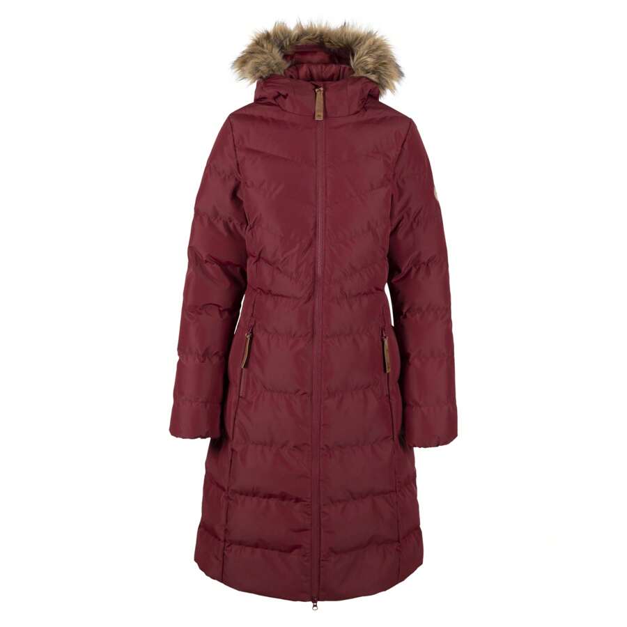 Trespass Womens/Ladies Audrey Padded Jacket (Dark Cherry) - Pink - View 1