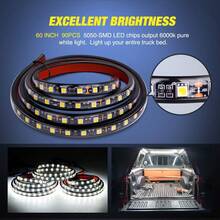 Automotive Low Light Neon Lights, LED Multi-Color Flexible Strips, RGB Remote Control/Application Control, Automotive Chassis Decoration, Atmosphere Lights, Car Bottom Light Strips - 彩色 - 查看 5