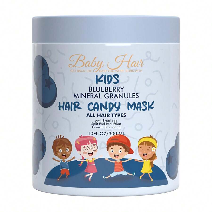 Baby Hair Blueberry & Mineral Granules Hair Candy Mask PH Balanced
