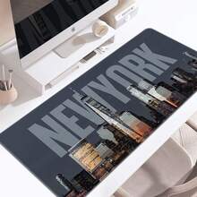 1 miếng lót chuột New York mát mẻ, miếng lót chuột chơi game lớn, nhiều kích cỡ, bàn phím, thảm cao su chống trượt, miếng lót chuột văn phòng, phụ kiện bàn làm việc, miếng lót chuột để bàn cho trường học, văn phòng, quà tặng cho bạn bè, gia đình - Nhiều màu - Xem 8