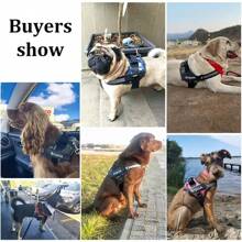个性化狗背带 无拉力 反光透气宠物背带 背心 适用于小型大型犬 户外散步训练配件 装饰性、雕刻、不锈钢 时尚、流行、多彩、复古、可爱、简约、可爱 定制、独特、定制、个性化宠物 适用于周年纪念、生日、假期氛围、宠物用品、定制宠物项圈、牵引绳和安全带 - 藍色迷彩 - 查看 3